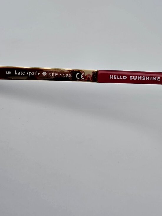 Kate Spade New York Amaya Havana Pink Frame Brown Gradient Lens Sunglasses 53mm